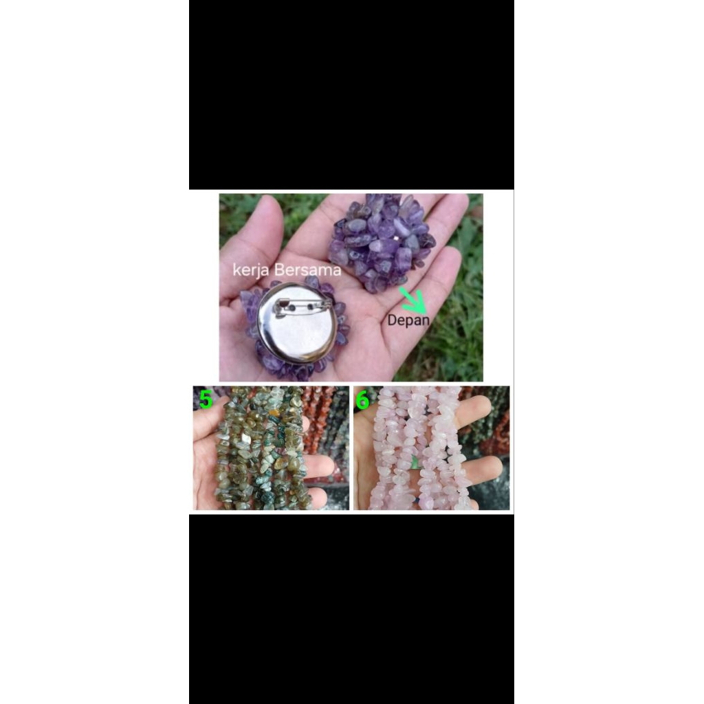 Grosir bros batu kerikil martapura