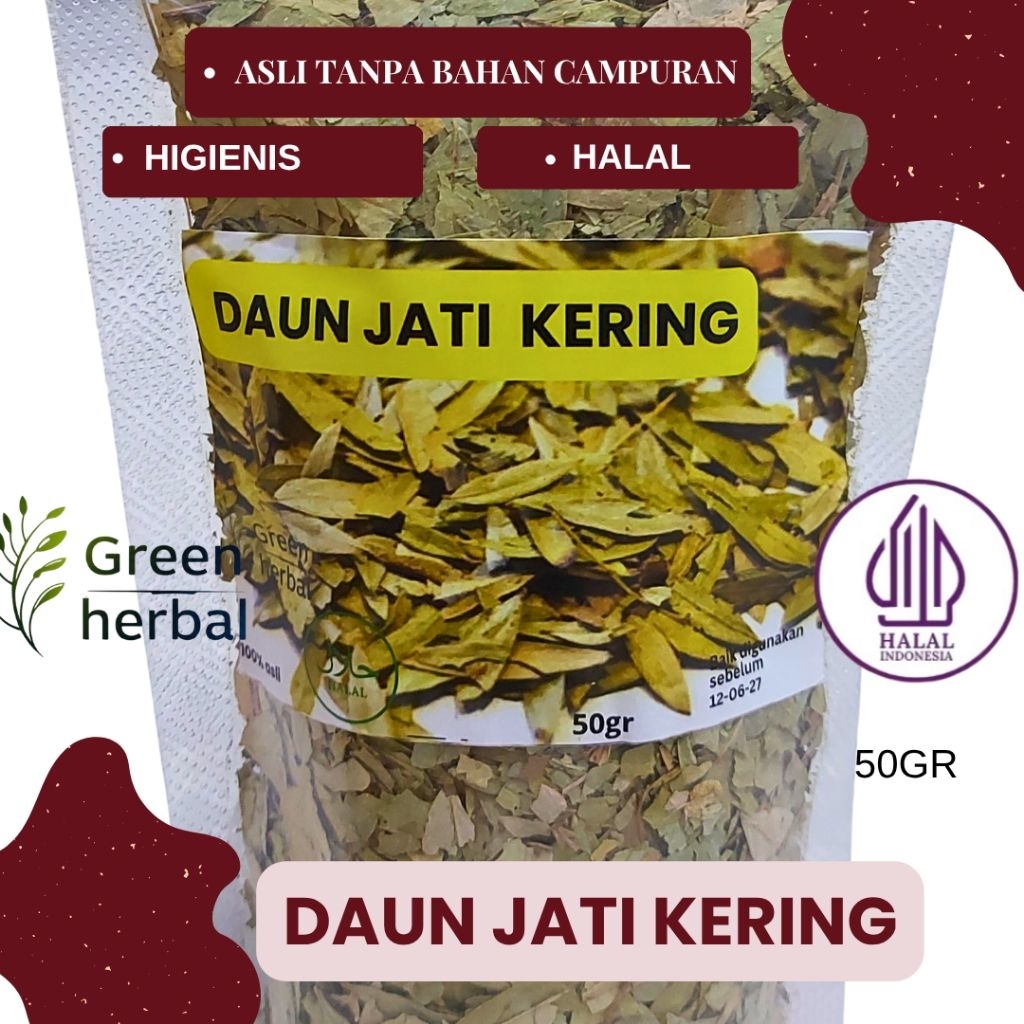 

Daun jati kering. by Green Herbal