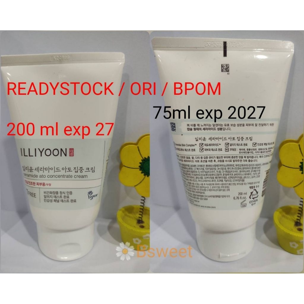 ILLIYOON Ceramide Ato Concentrate Cream 200 ml (BPOM/EXP27)