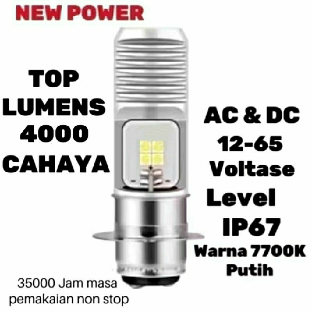KLSUS LAMPU DEPAN LED MOTOR YAMAHA X-RIDE ORIGINAL H6