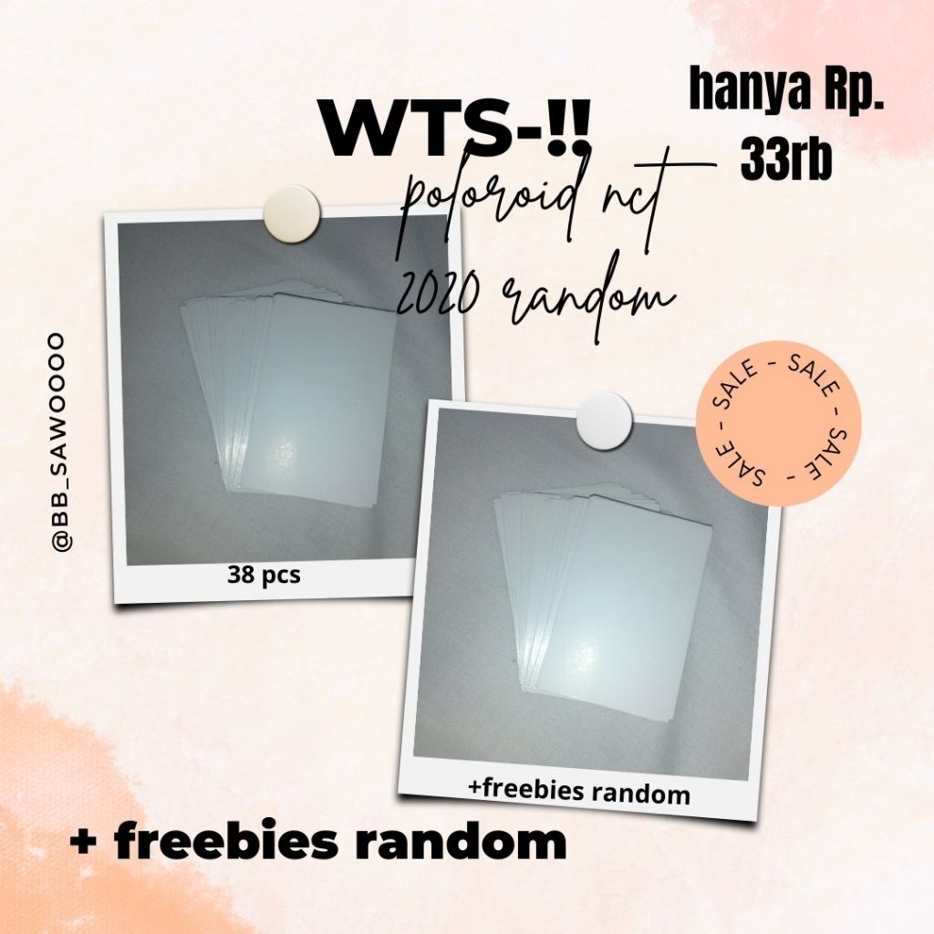 Polaroid NCT 2020 Random POCA