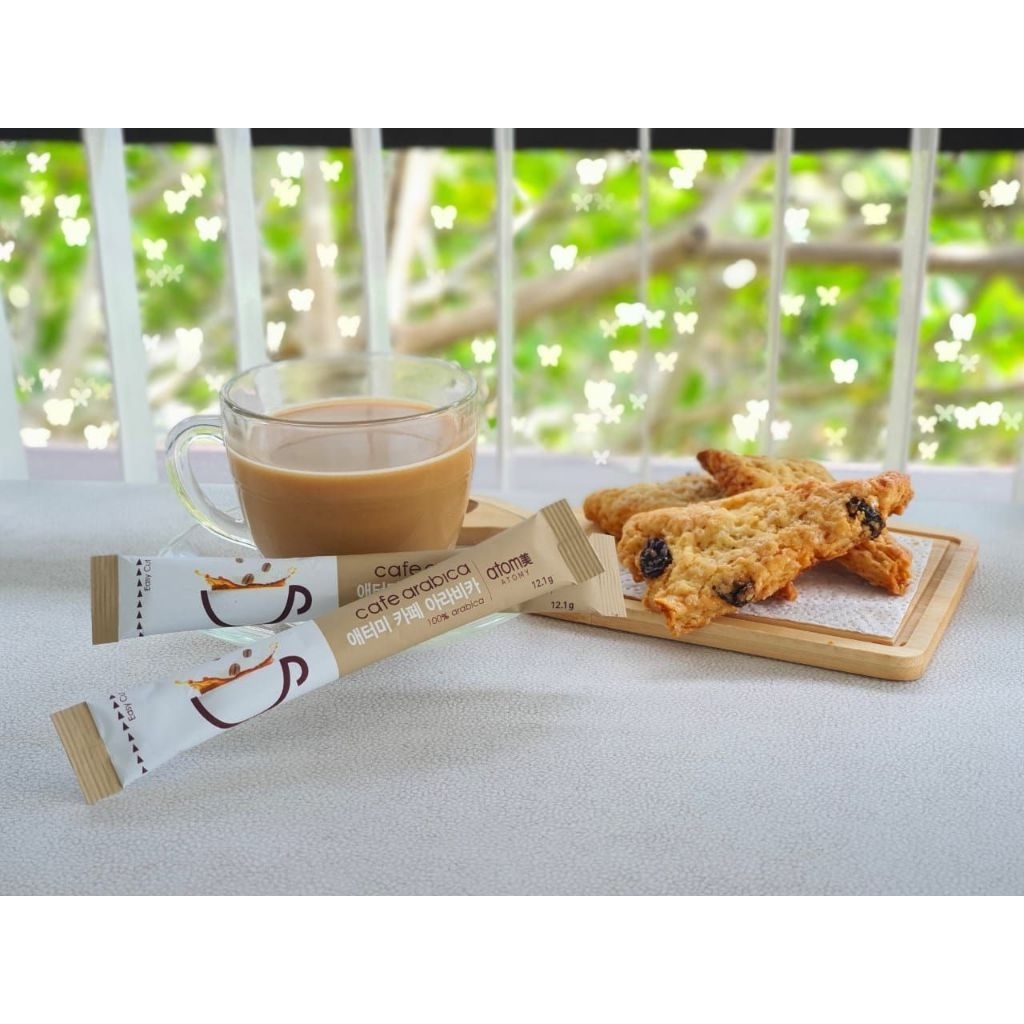 

kopi Atomi 100% Arabica, Kopi Atomy Cafe Arabica – Premium Coffee (1 sachet)