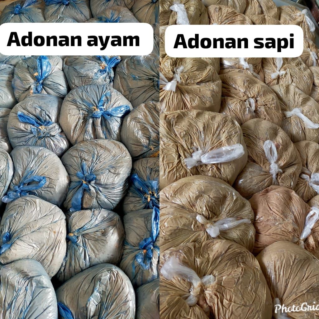 

Adonan Pentol Ayam/Sapi, Tahu Bakso, Siomay