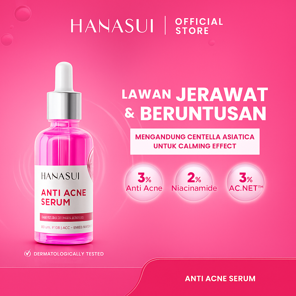 HANASUI SERUM ANTI ACNE / SERUM HANASUI ANTI ACNE