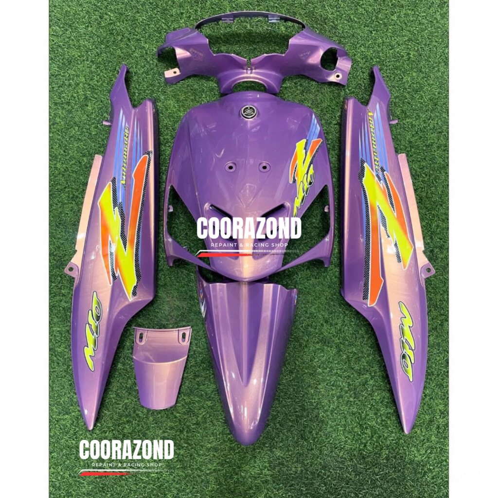 Full body halus mio sporty ungu lembayung gold