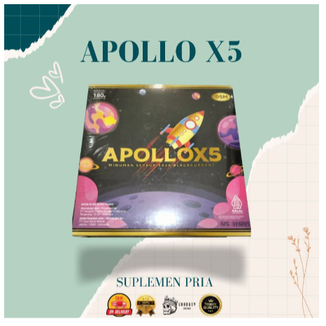 apollo 12 fimz herbal /apollo x5 kemasan terbaru