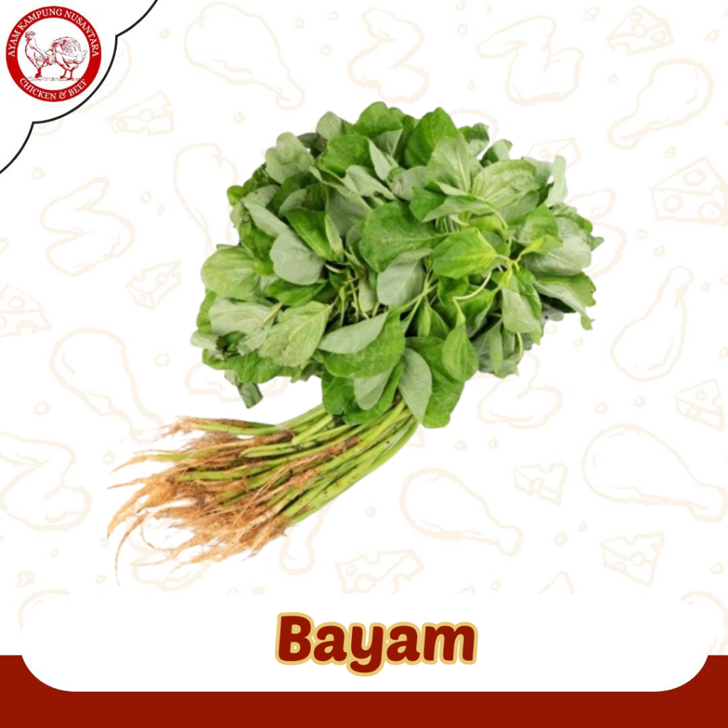 

Bayam Segar Organik 1 ikat - Siap dikirim