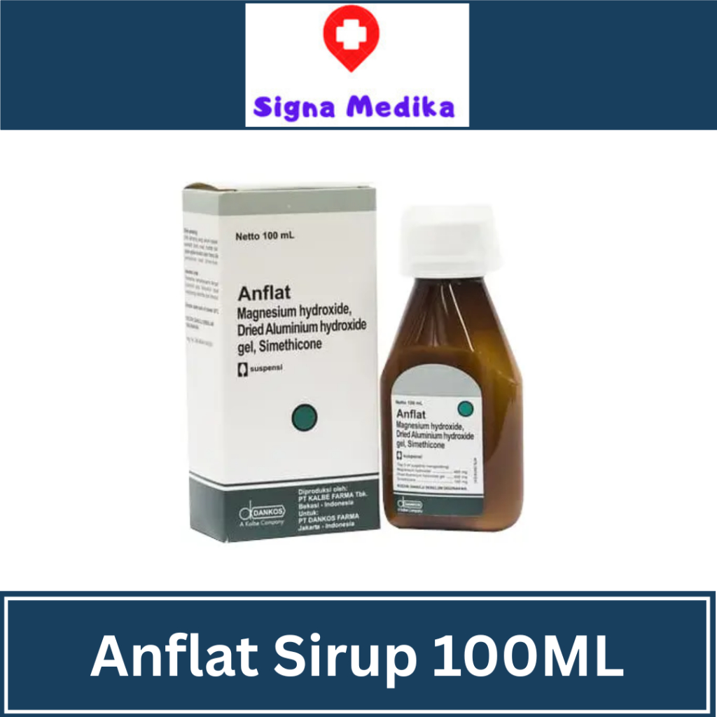 Anflat Sirup 100 ml - Obat Sakit Maag