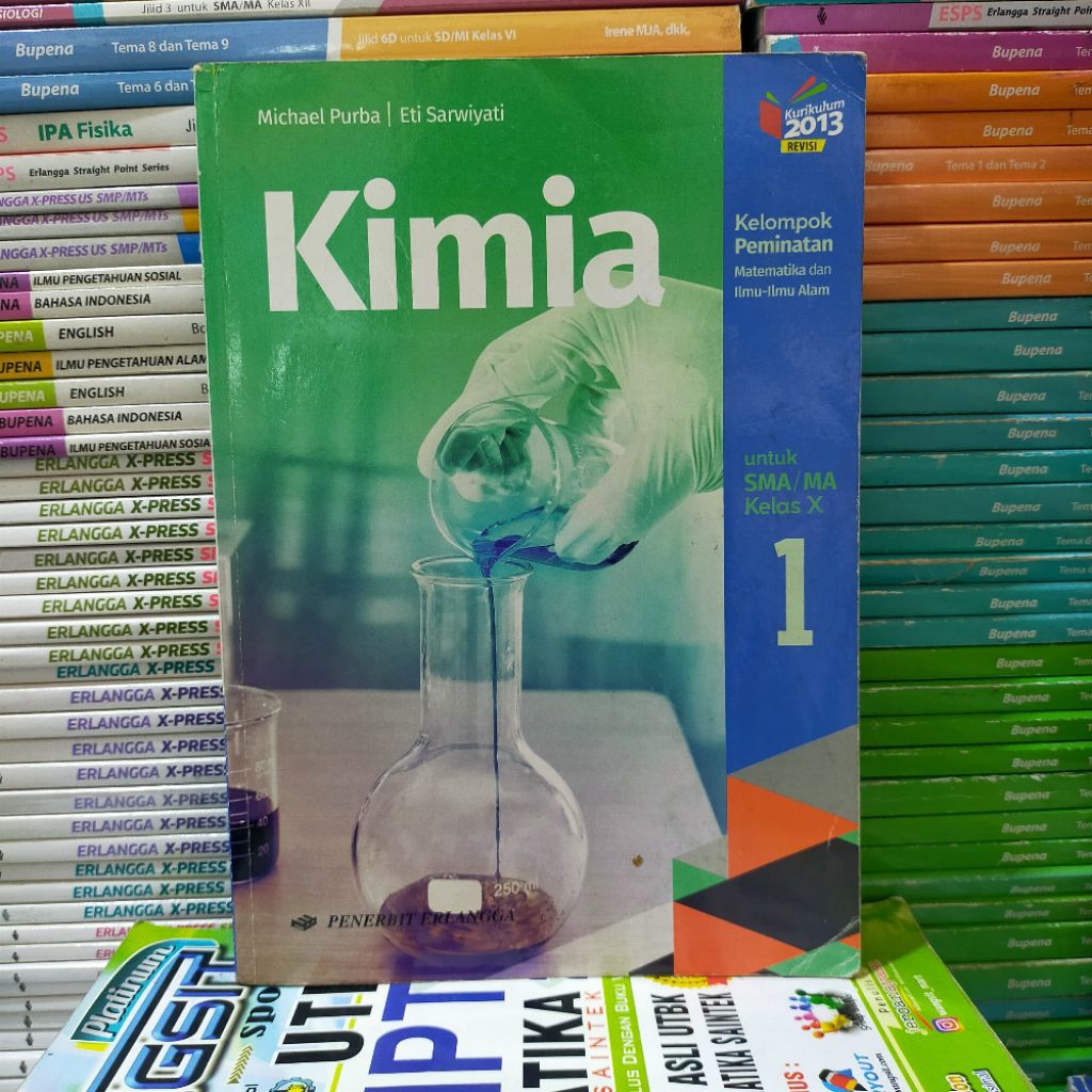 Buku Paket Kimia Kelompok Peminatan Kelas 10 SMA Edisi Revisi