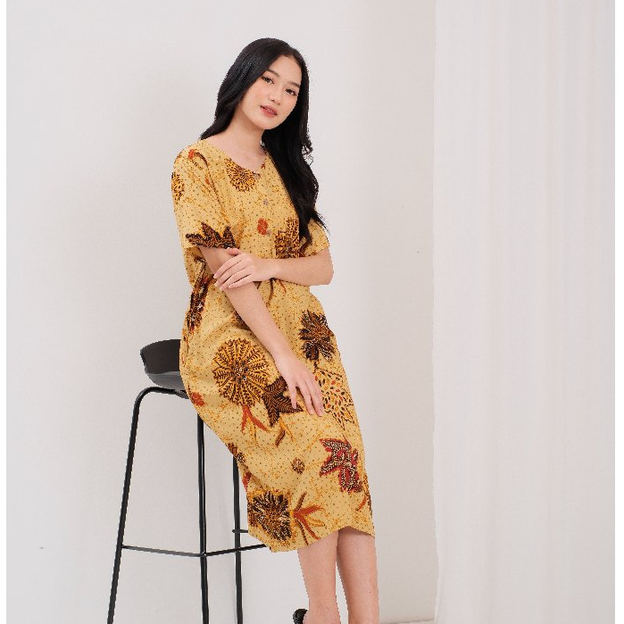 Sekar Mekar Daster Sasmaya Wanita Batik Model Teratai Ibu Menyusui Friendly Produksi UNGGUL JAYA