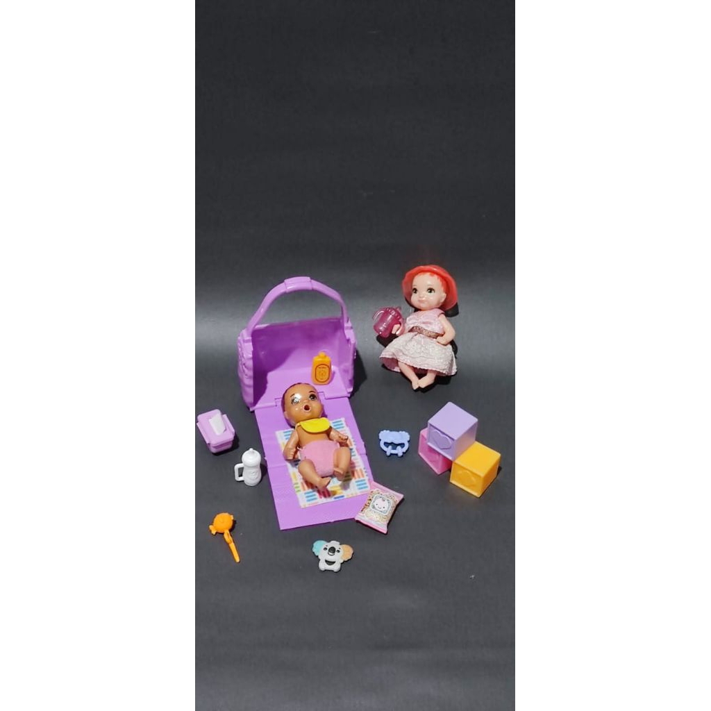 bayi barbie matte/ miniatur bayi/ perlengkapan bayi/ acc barbie