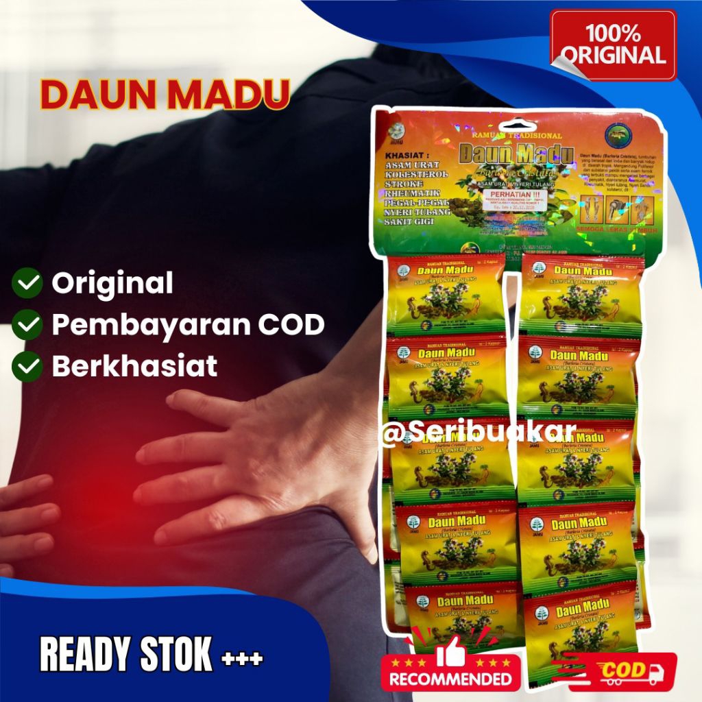

Daun Madu Kapsul Original 100% (Kemasan Kuning)