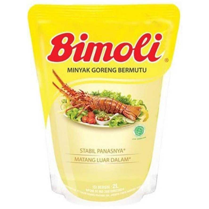 

Minyak Goreng Bimoli 1 Dus isi 6 x 2 liter