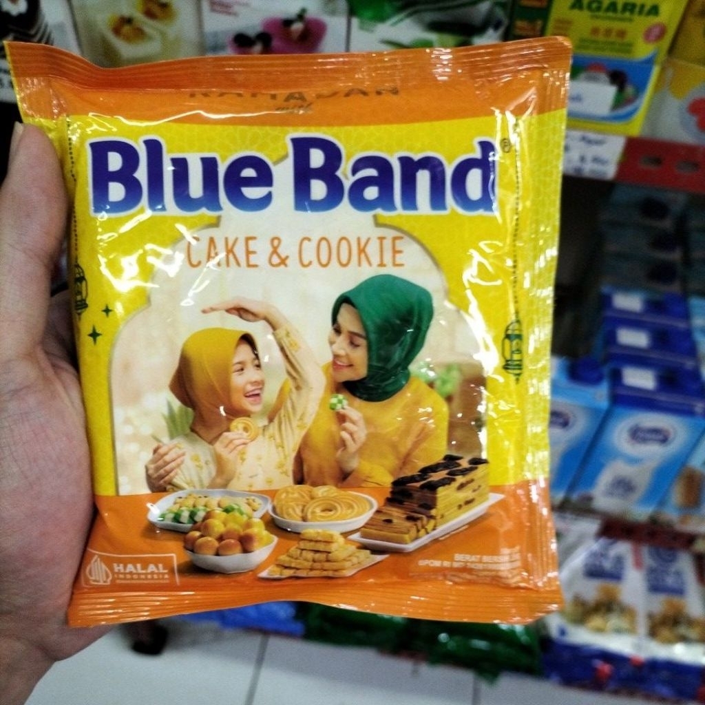 

blue band cake and cookies 200 gram /blueband /saset