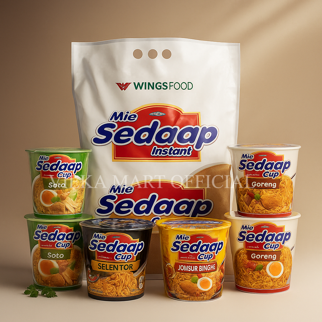 

Paket Sedaap cup 6 pcs Edisi Pekan Raya Jakarta