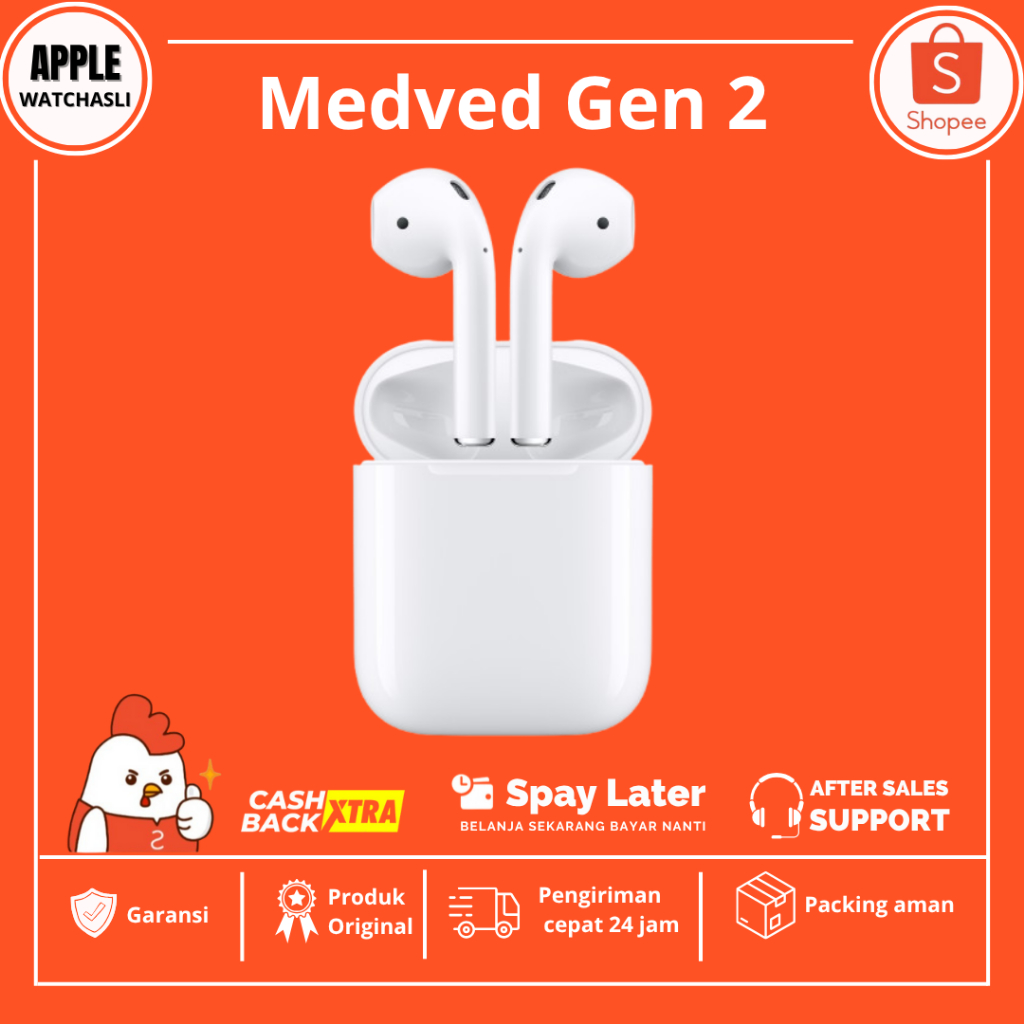 Medved 2 Wireless Charging Case TWS Bluetooth