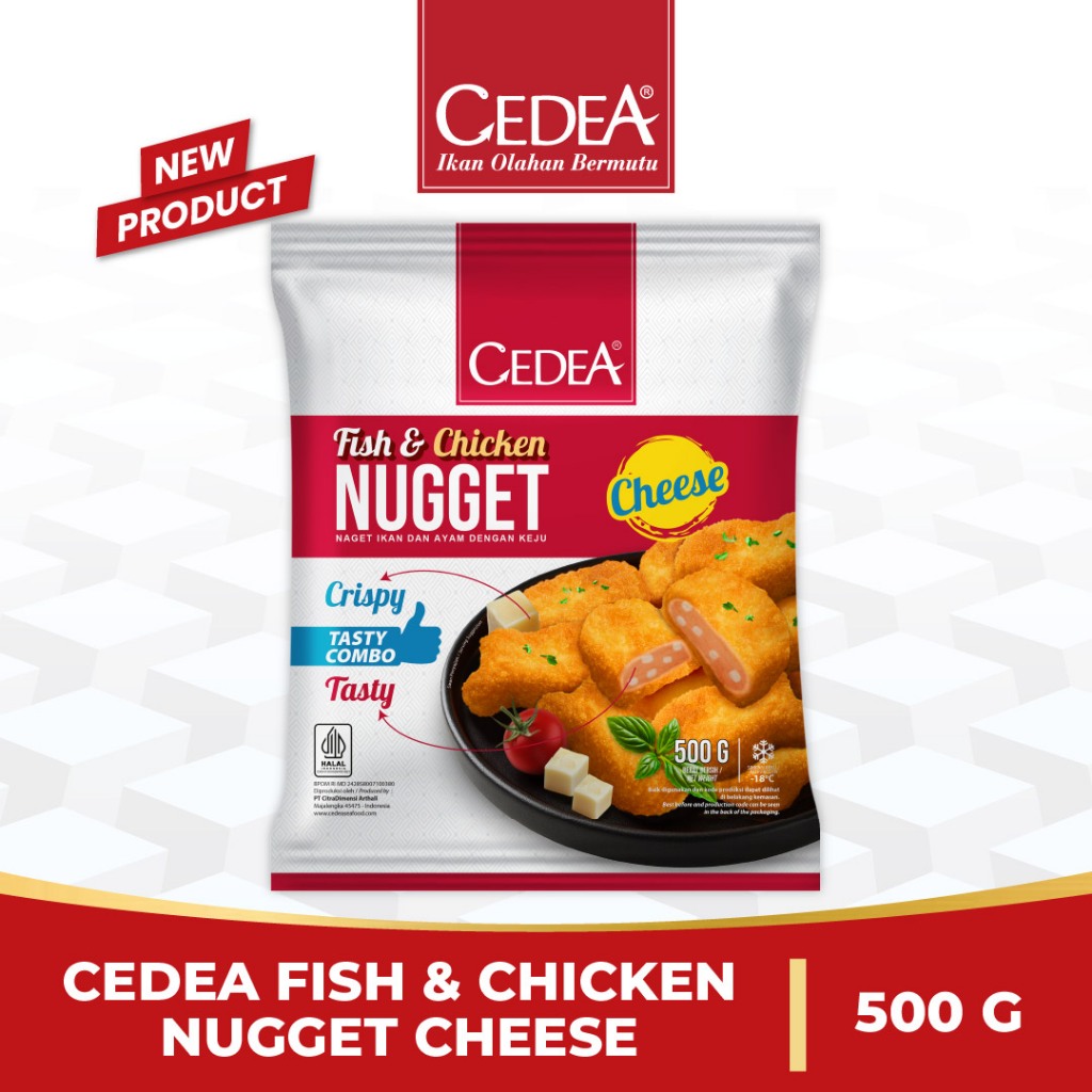 

CEDEA FISH & CHICKEN NUGGET CHEESE [500G]