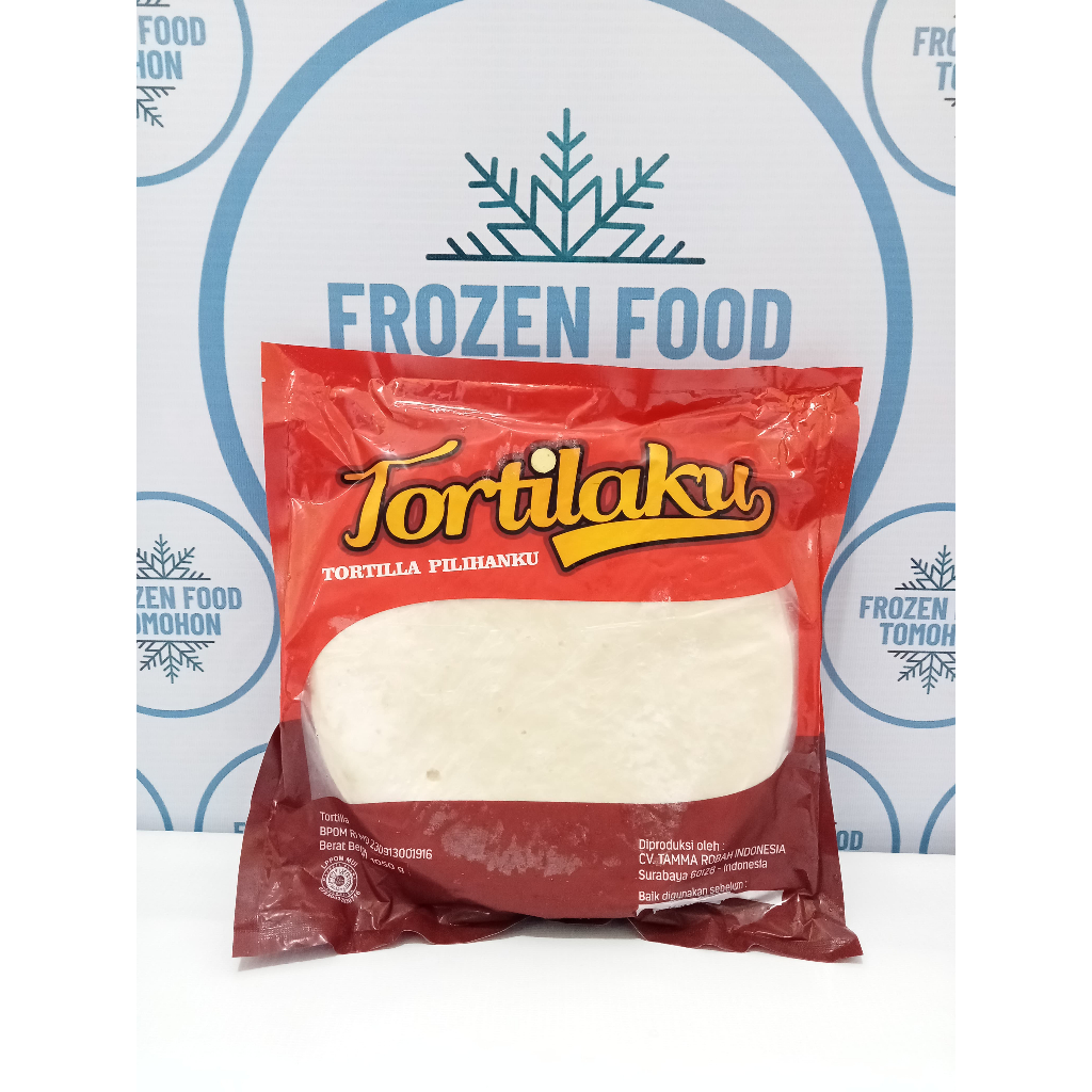 

Tortilaku Kulit Kebab isi 20pcs Diameter 23cm 1050gr - Frozen Food Tomohon