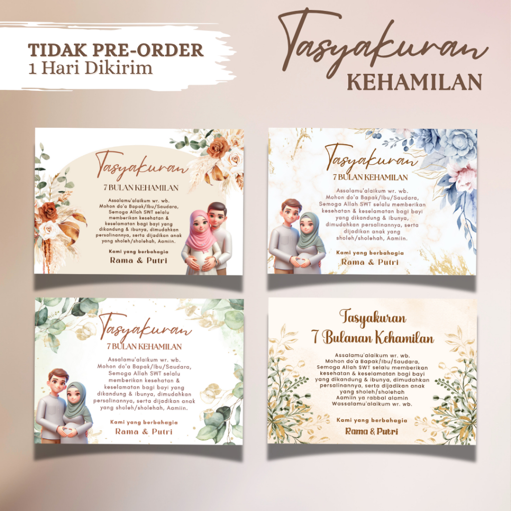 

Cetak Stiker Tasyakuran Kehamilan 4/7 Bulanan Stiker Glossy Artpaper