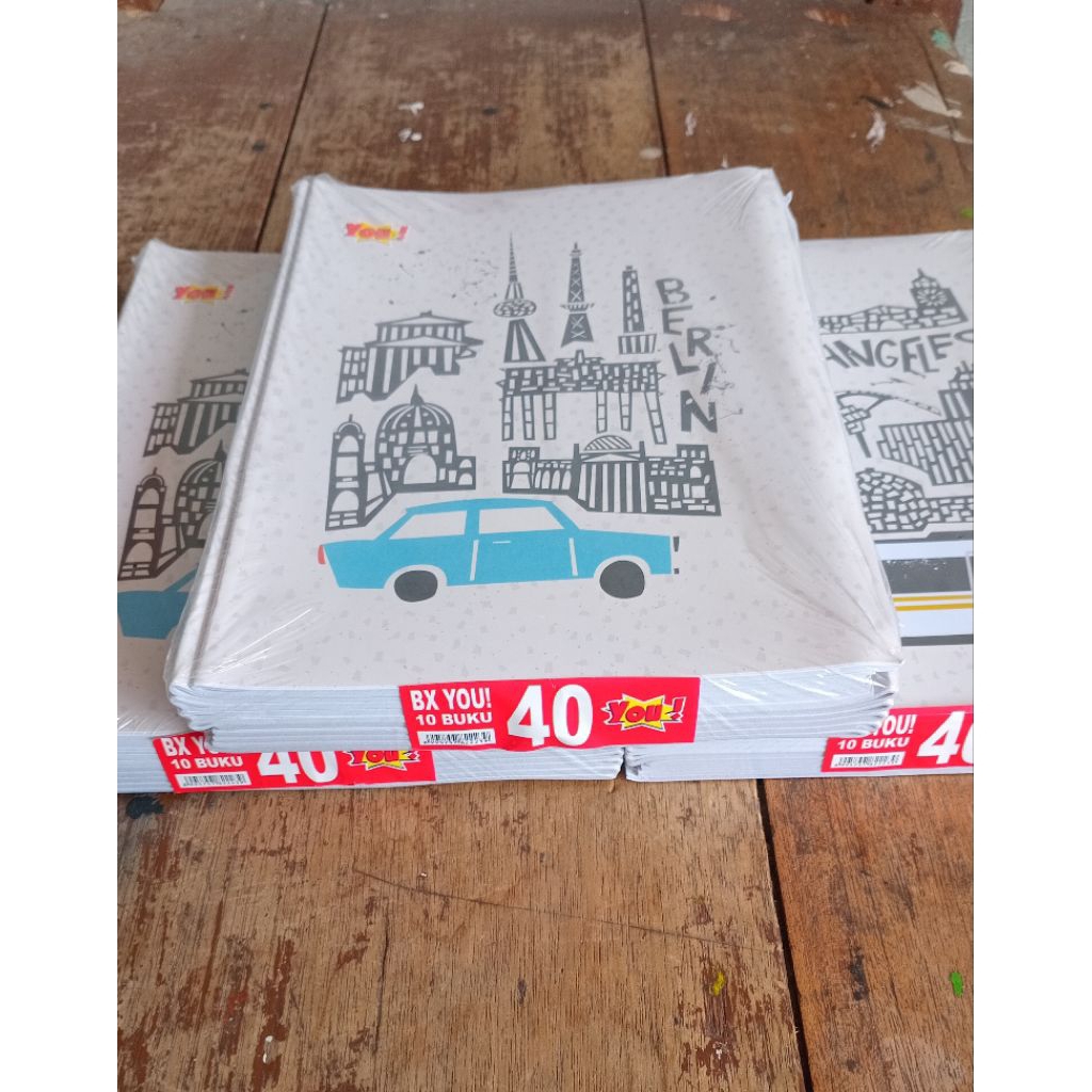

Buku boxy merk You 40 lembar