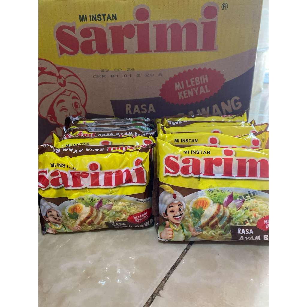 

Sarimi ayam bawang