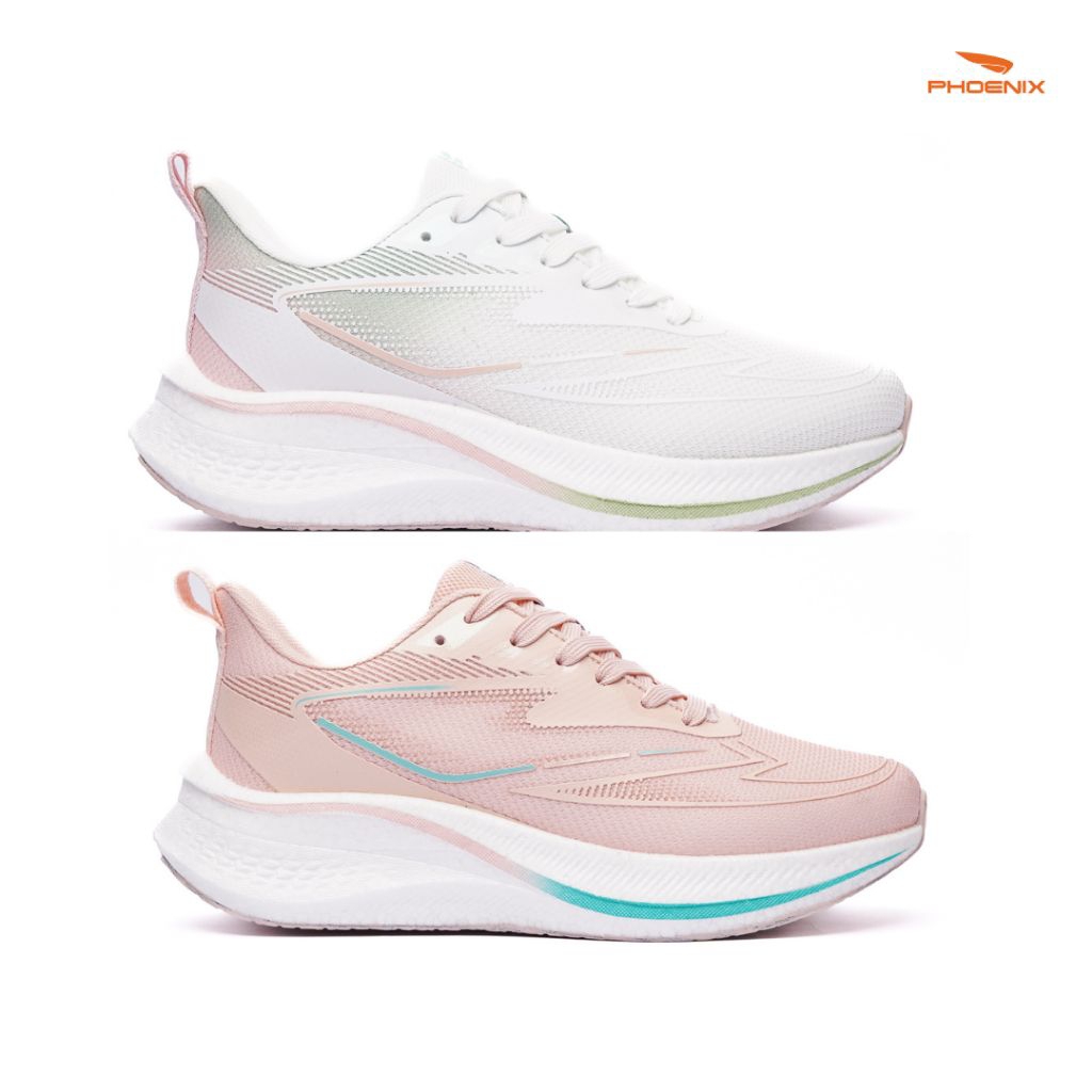 Phoenix Sepatu lari /Running original GISTARA - PINK/PUTIH/PHOENIX SEPATU LARI/ SEPATU RUNNING  TERB