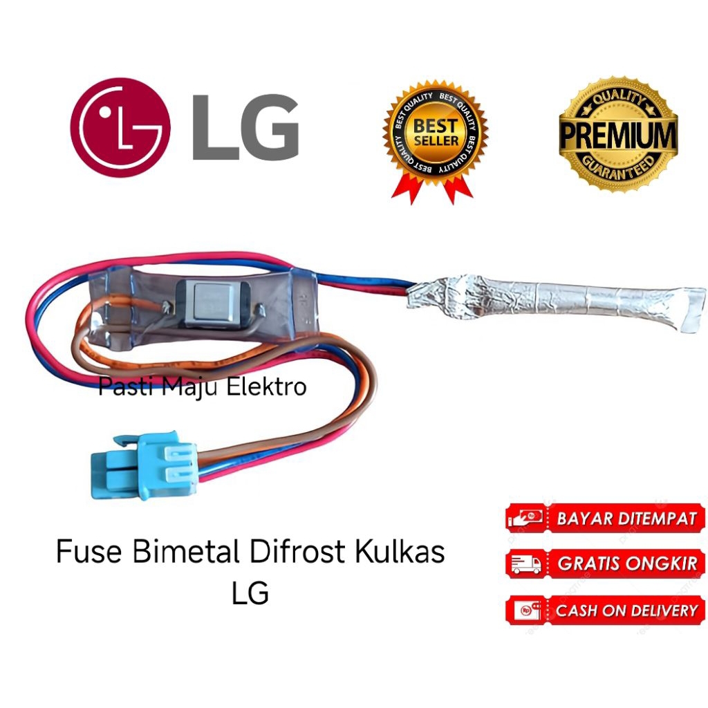 Original Fuse Bimetal Defrost Kulkas LG 2 Pintu | Fius Defrost LG
