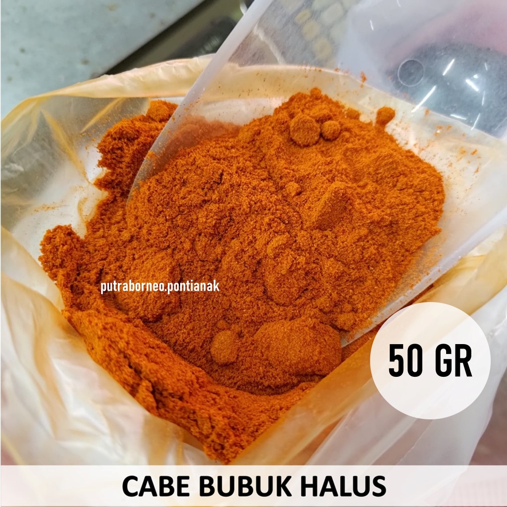 

Cabe Bubuk Halus 50 gr / Cabe Kering Gochugaru / Cabai Bubuk / Bubuk Cabe Kering / Bumbu Dapur