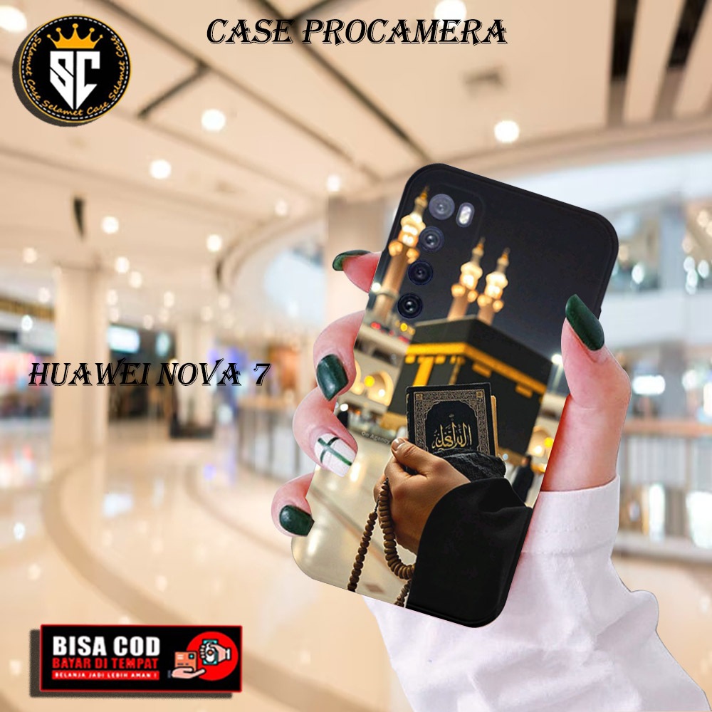 Case HUAWEI NOVA 7 Motif MEKKAH Terbaru softcase procamera - Custom Case - Casing - Kondom hp - Soft