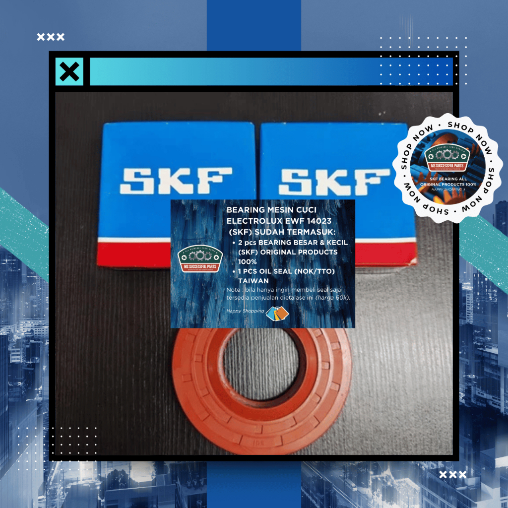 BEARING KIT MESIN CUCI EWF 14023 ELECTROLUX EWF14023