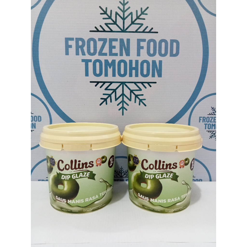 

Collins DIP GLAZE Greentea 1000gr - Frozen Food Tomohon
