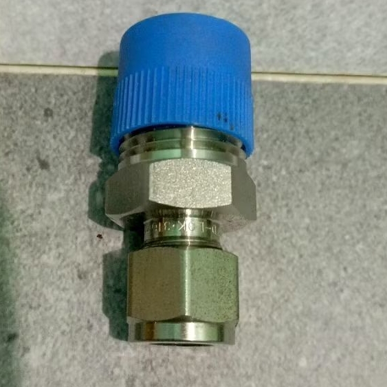 Male connector 3/8 tube x 1/2 NPT/Male connector SS316 FD-LOK