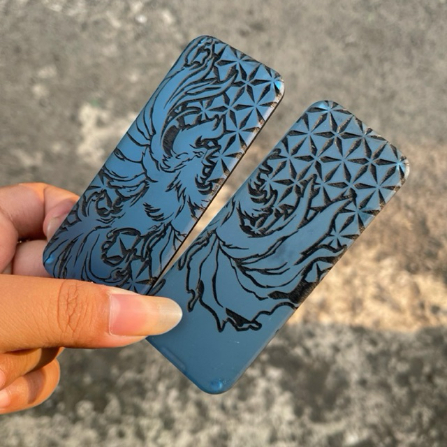 

Acrylic Panel Custom Blue Phoenix for T99
