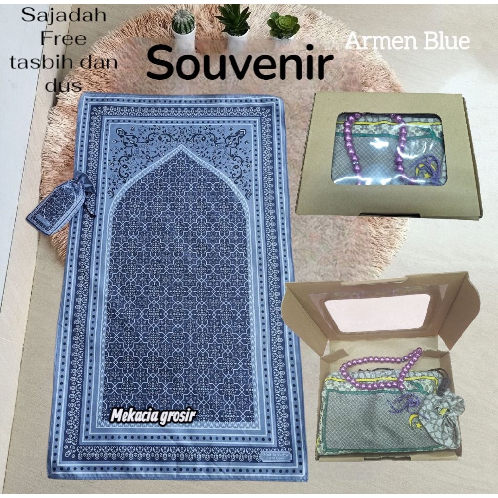 souvenir ,sajadah+dus+tasbih
