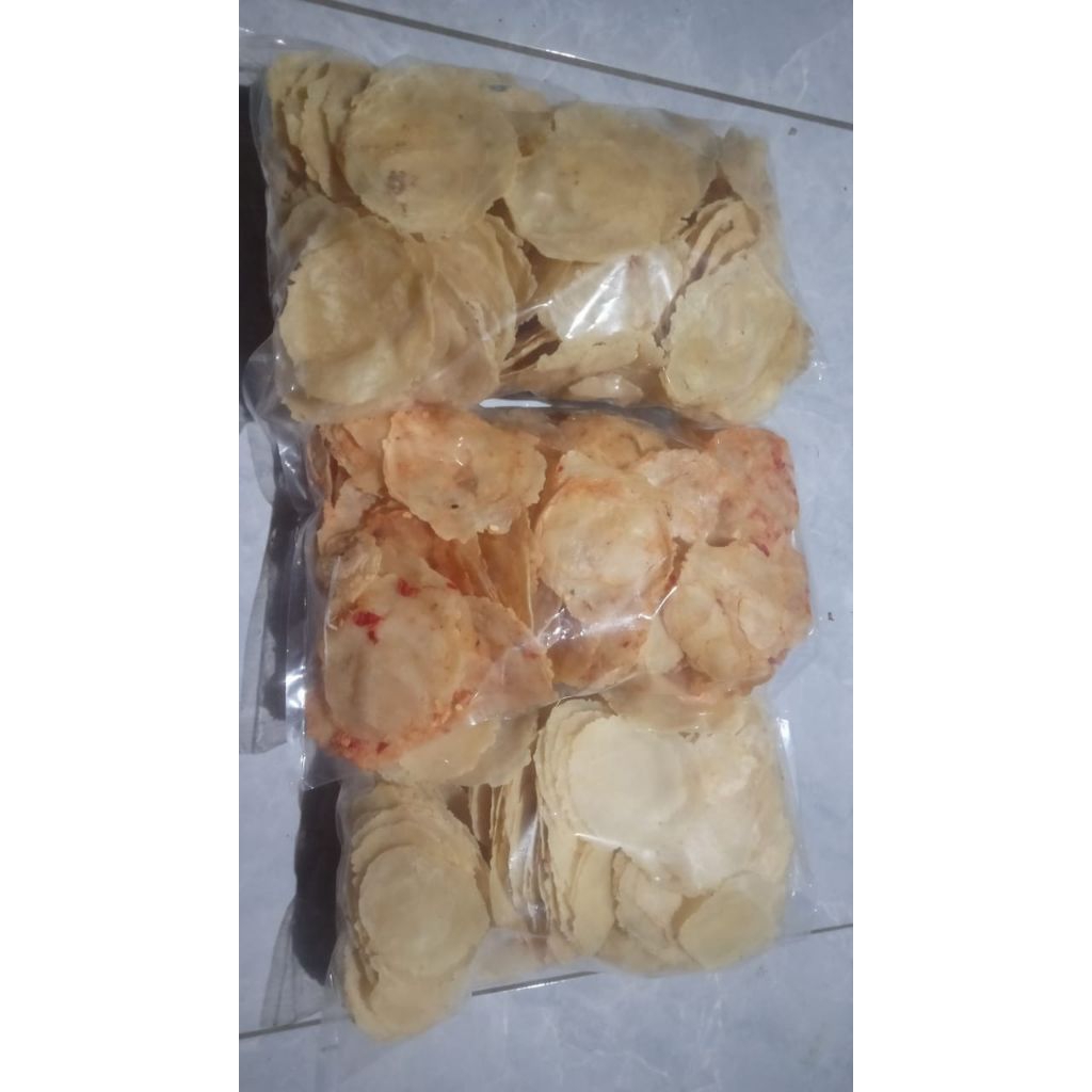 

Emping melinjo mentahan all varian rasa