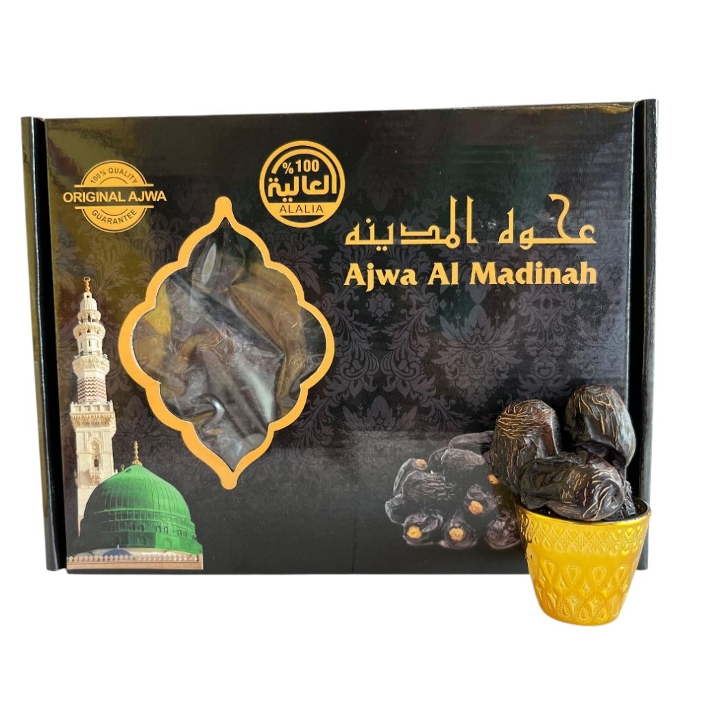 

Kurma Ajwa VIP Jumbo 1kg | Ajwa Asli Al Madinah Jumbo Premium