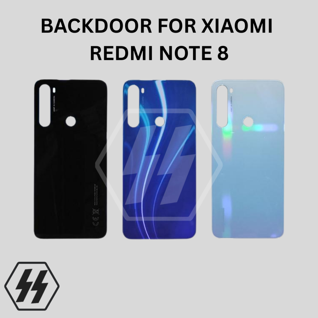 Backdoor Xiaomi Redmi Note 8 Note 8 Pro Cover Belang Xiaomi Redmi Note 8 Note 8 Pro Tutup Belakang X