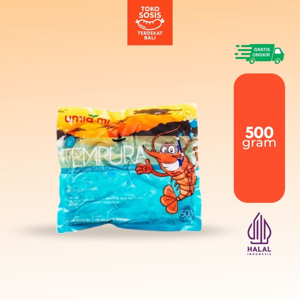 

Umiami Tempura Ikan dan Udang 500 gram | Olahan Ikan Beku
