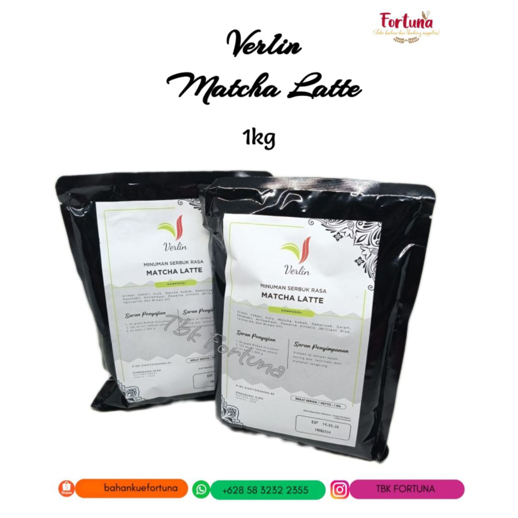 

Verlin Matcha Latte 1kg