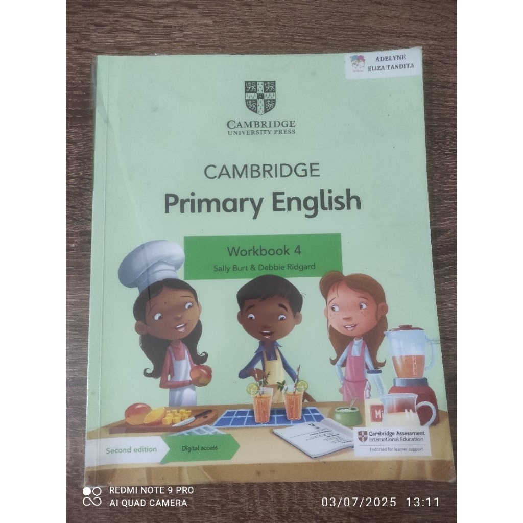 Buku Cambridge Primary English Workbook 4