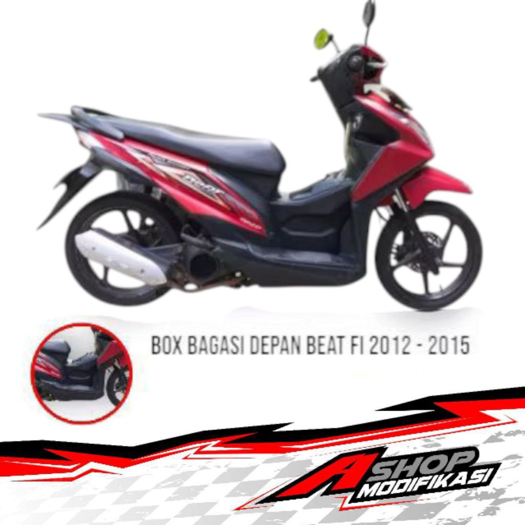 Box Bagasi Depan Penyimpanan Barang Beat Fi 2012 - 2015 Box Beat FI