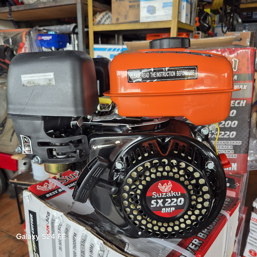 MESIN PENGGERAK BENSIN SERBAGUNA SUZAKY 8HP