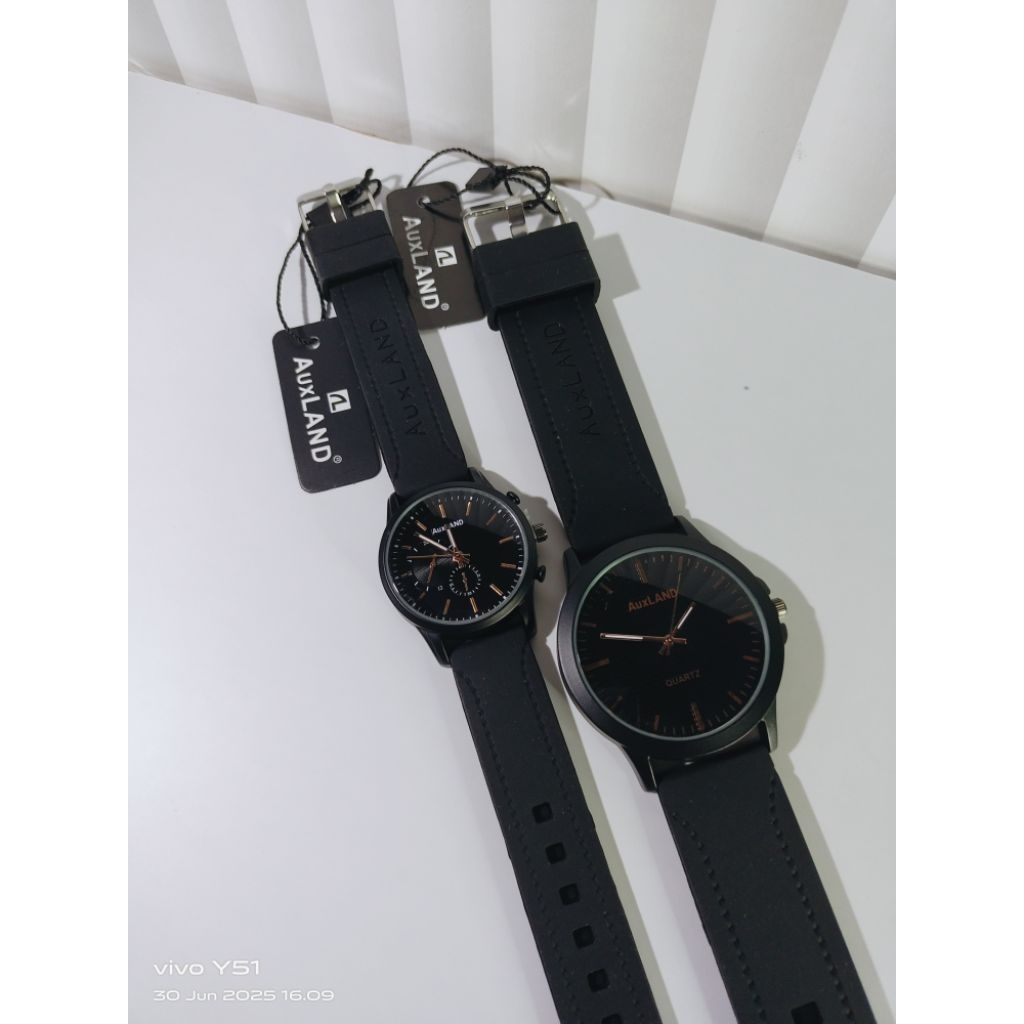 BESTSELLERRR JAM TANGAN COUPLE PRIA DAN WANITA AUXLAND PREMIUM TAHAN AIR