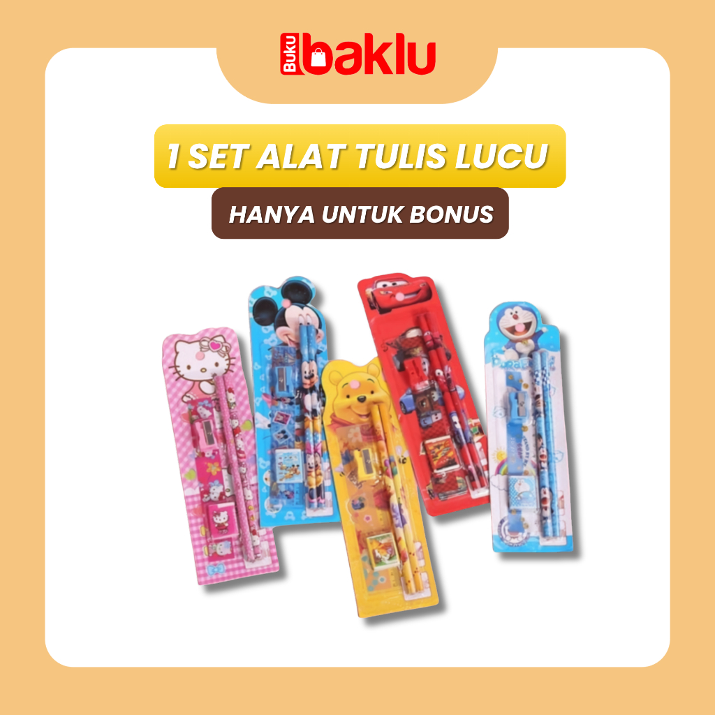 

1 Set Alat Tulis Lucu - [ ]