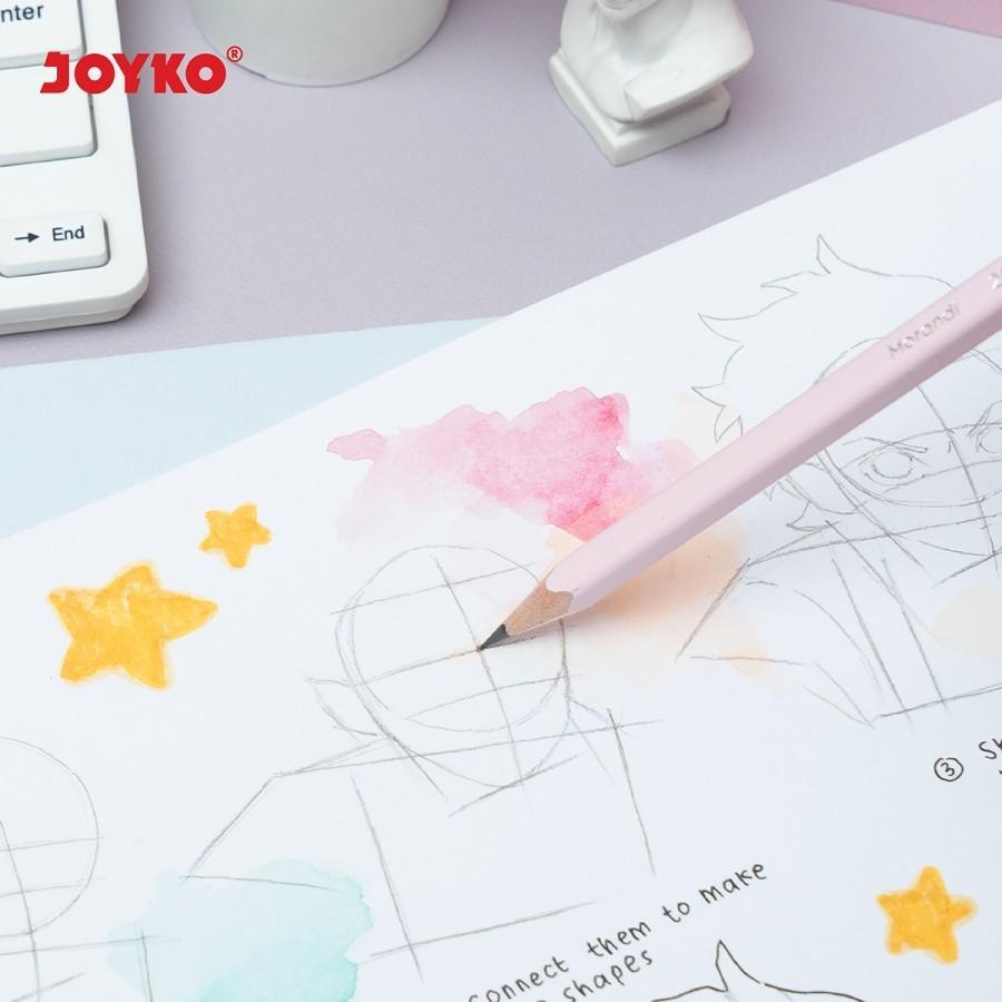

Pensil Pencil Joyko P-8129 2B 1 Box 12 Pcs Morandi - Pensil Kayu Joyko 2B P-8129 Satuan