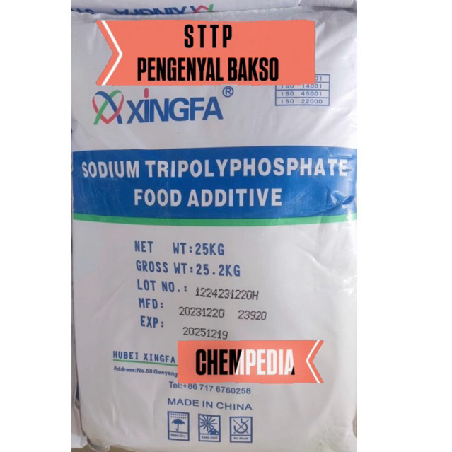 STTP Pengenyal Bakso 25kg Ex. Hubei Xingfa / Pengenyal Bakso, sosis, nugget dan makanan lainnya
