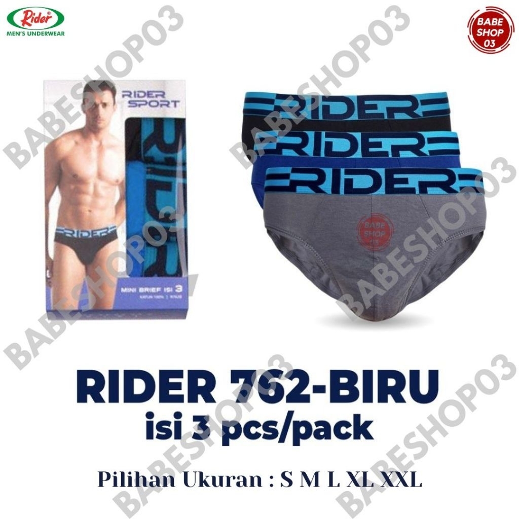 CELANA DALAM PRIA RIDER SPORT 762