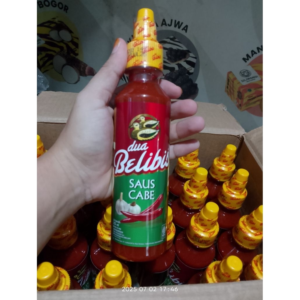

saos sambal belibis botol