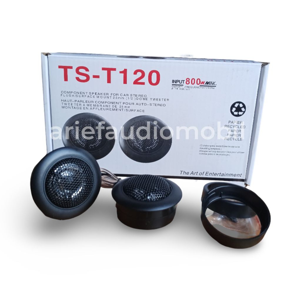 Tweeter Pioneer TS-T120 TS T120 Twiter Audio Speaker Mobil Universal