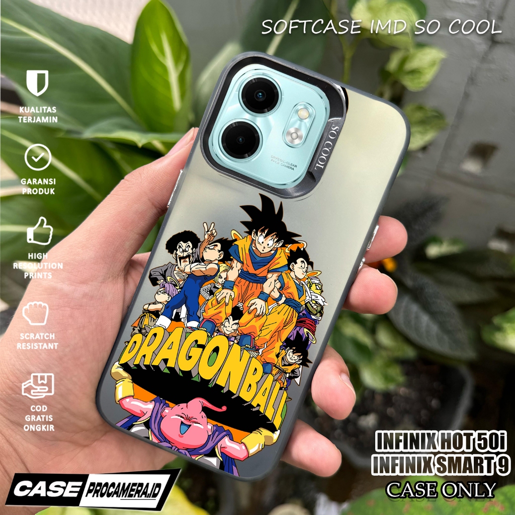 Case IMD For INFINIX SMART 9 / HOT 50i - casing For Case IMD INFINIX SMART 9 / HOT 50i - ( DRGNBL )C